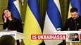В пятницу Санна Марин провела пресс-конференцию вместе с президентом Украины Владимиром Зеленским.