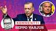 Turkin Erdoganin uho kasvaa Syyriassa. Suomessa presidentti Niinistö kehottaa eduskuntaa käsittelemään Nato-lain tarvittaessa ilman, että Turkki olisi ratifionut Suomen liittymispöytäkirjat.