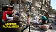 Useat avustusjärjestöt pyrkivät tekemään työtä Aleppon siviilien hyväksi.