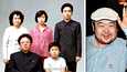 Kim Jong-nam (isossa kuvassa oikealla isänsä vieressä) joutui 2000-luvun alussa isänsä epäsuosioon.