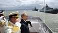 Vladimir Putin vieraili Baltijskissa Kaliningradissa viime kesänä. Kaupungissa on Venäjän Itämeren laivaston tukikohta.