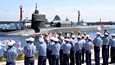 Mitä ovat nämä suuret ”siilot” ydinsukellusvene USS Michiganin kannella Etelä-Korean Busanissa?