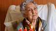 Maria Barnyas Morero kuvattuna 113-vuotissyntymäpäivillään vuonna 2020.
