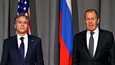 Yhdysvaltojen ulkoministeri Antony Blinken (vas.) ja Venäjän ulkoministeri Sergei Lavrov tapaavat jälleen.