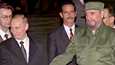 Vladimir Putin ja Fidel Castro tapasivat Kuubassa joulukuussa 2000.