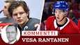 Ilvekseen siirtynyt kanadalainen Barrett Hayton (vas.) ja Ässien Jesperi Kotkaniemi ovat SM-liigan nimekkäitä NHL:n lainapelaajia.