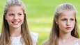 Prinsessa Sofia, 12, sekä kruununprinsessa Leonor, 13, esiintyvät harvoin julkisuudessa.