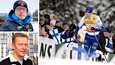 Markku Haapasalmi ja Harri Kirvesniemi iloitsevat hiihdon suosiosta. Kuvassa Niilo Moilanen yleisön kannustettavana Rukan maailmancupissa.