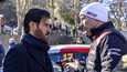 Kansainvälisen autoliiton pomo Mohammed Ben Sulayem keskusteli supertähti Sébastien Ogierin kanssa Monte Carlon kilpailun yhteydessä. 