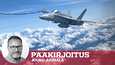 Harjoitusyhteistyötä ilmassa. Suomalainen F/A-18 Hornet -hävittäjä sai polttoainetta Yhdysvaltain merijalkaväen ilmatankkauskoneelta Rissalassa kesäkuussa 2021.