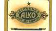 Jaloviina etiketti vuodelta 1932.