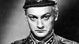 Jussi Jurkan tunnetuimpia rooleja oli epäsuositun Lammion osa Tuntematon sotilas -elokuvassa (1955).