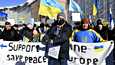Helsingissä järjestetään tänään Ukrainaa tukevia mielenosoituksia.