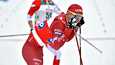 Venäjän suurin hiihtotähti Aleksandr Bolshunov kilpaili viikonloppuna Lahdessa.