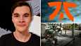 Matias Kivistö, 17, pelaa suosittua Counter-Strike-räiskintäpeliä.