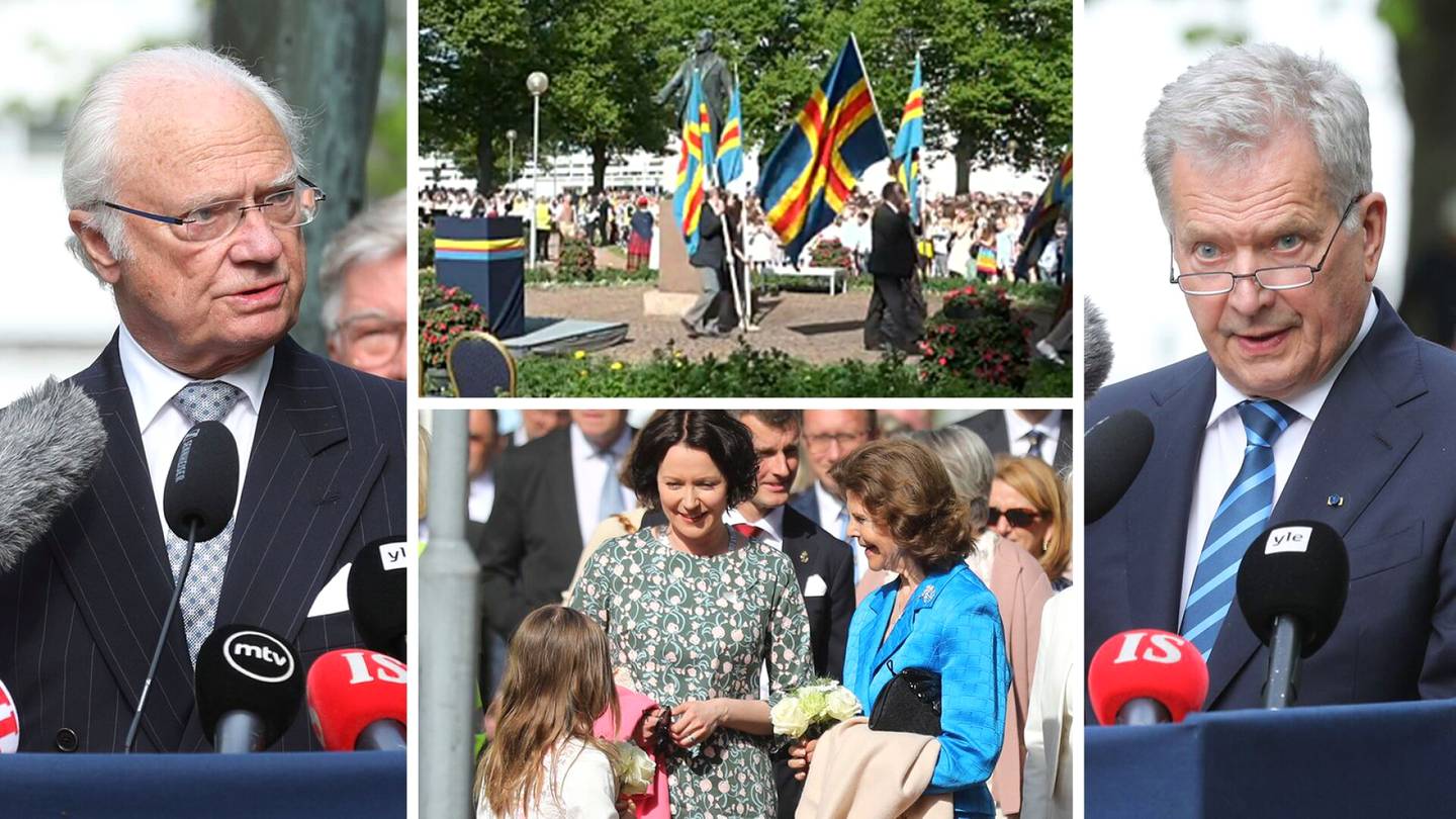 Presidentti­pari lensi kotiin – myös Ruotsin kuningas­pari poistui paikalta