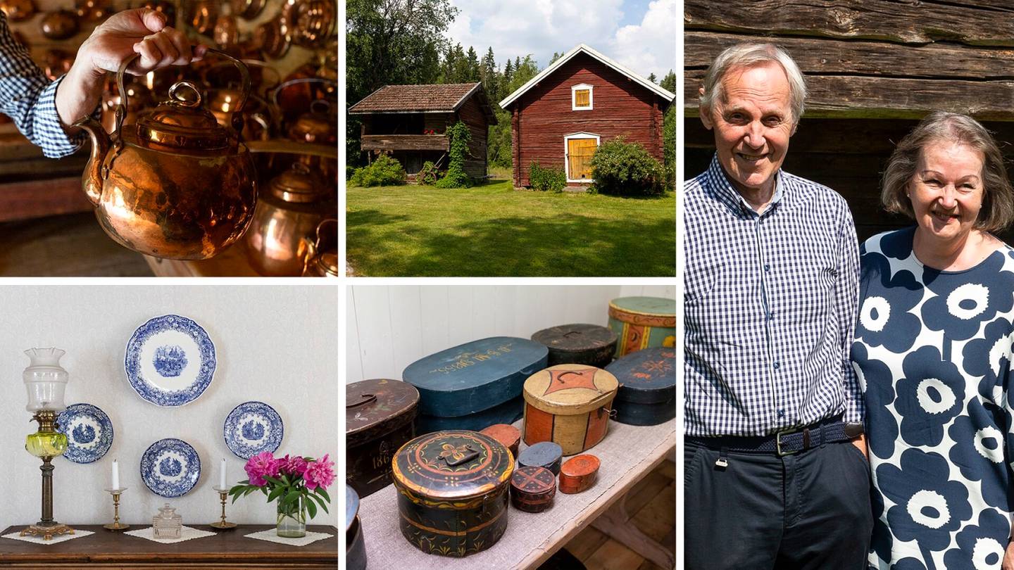 Pentillä ja Annella on Suomen kaunein huussi ja 10 000 vanhaa esinettä, nyt kaikki tarvitsisi uuden kodin