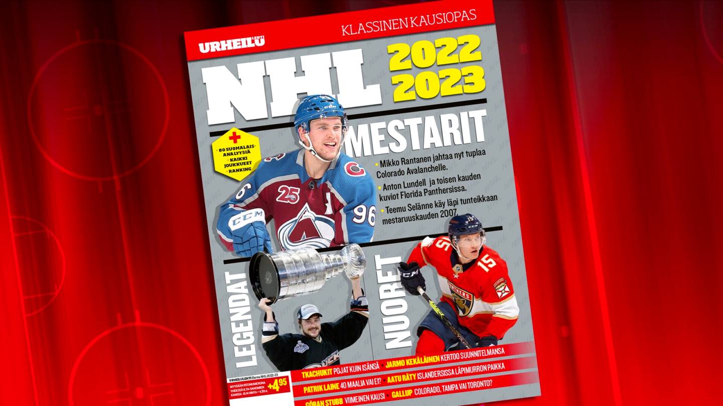 Kaikki NHL:stä 2022–23 – klassinen kausiopas nyt kaupoissa!