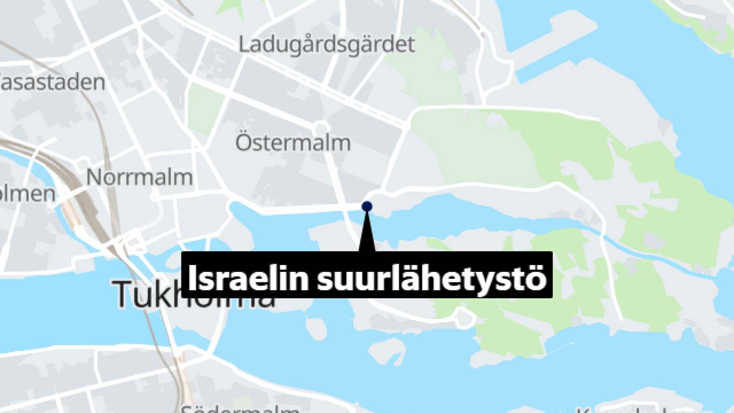 Tukholmassa suuri poliisi­operaatio – lähellä Israelin suurlähetystö image
