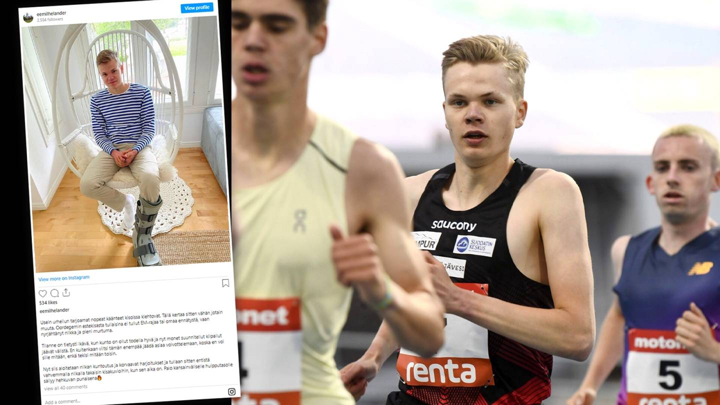 Suomen yleisurheilun superlupaukselle iso takaisku – kausi saattaa olla ohi