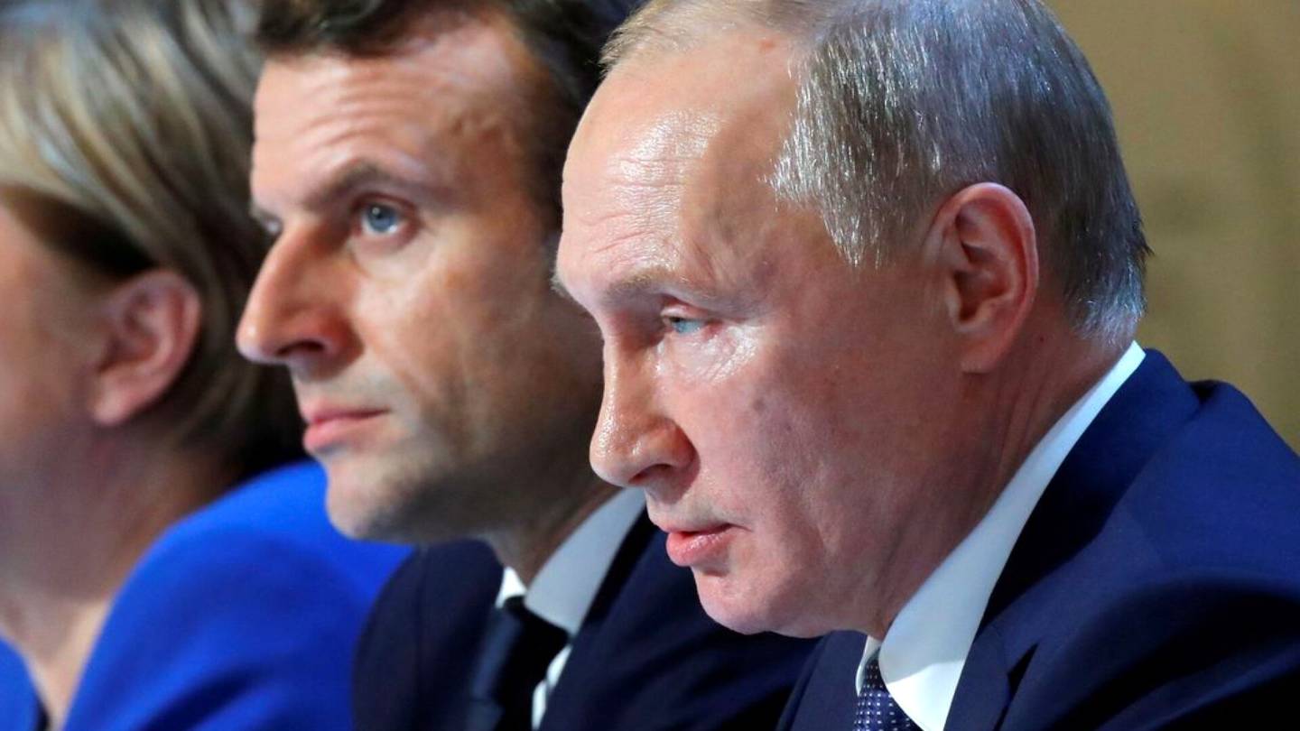 Rajakriisi: Macron ja Putin yhtä mieltä liennytyksen tarpeesta – puhuivat puhelimessa lähes kaksi tuntia