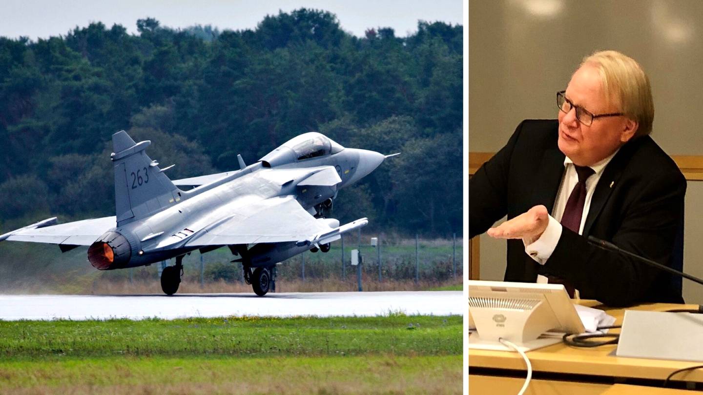 Ruotsin puolustus­ministeri puhui Gripen-hävittäjien valinnan puolesta: ”Jos Suomi valitsee tämän…”