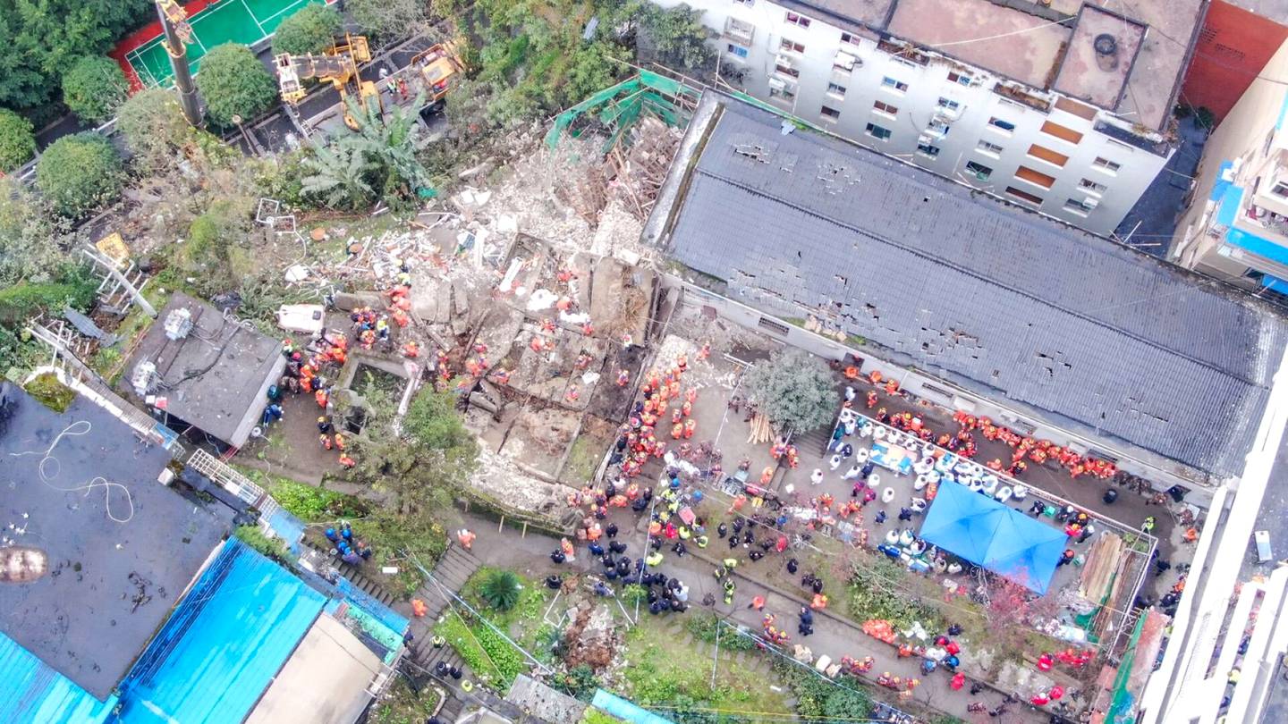 16 kuollut räjähdyksessä Kiinan Chongqingissä