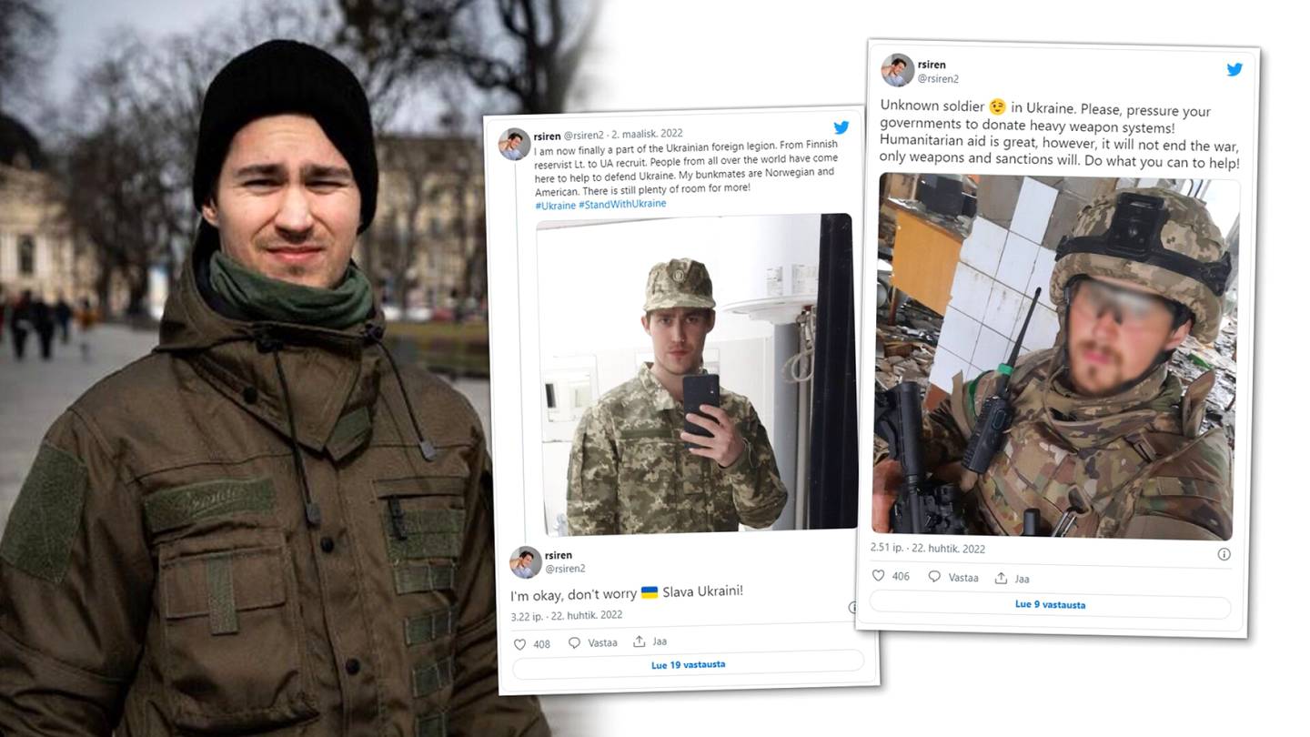 Финн по имени Ральф, отправившийся воевать в Украину, нарушил медиа-молчание