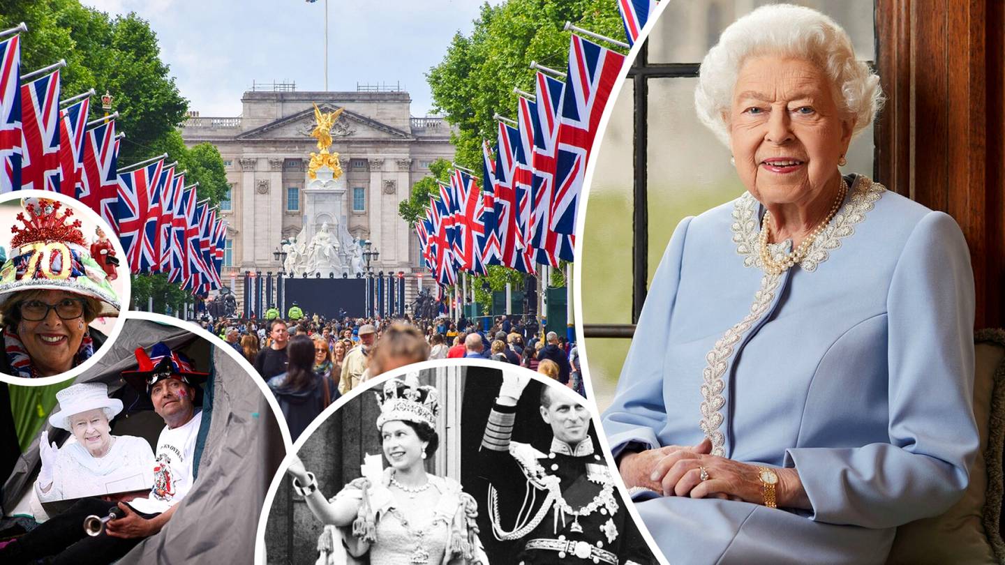 Suora lähetys noin kello 12.30 alkaen: Kuningatar Elisabetin valtavat juhlat alkavat Lontoossa – kuninkaalliset juhlivat näyttävästi