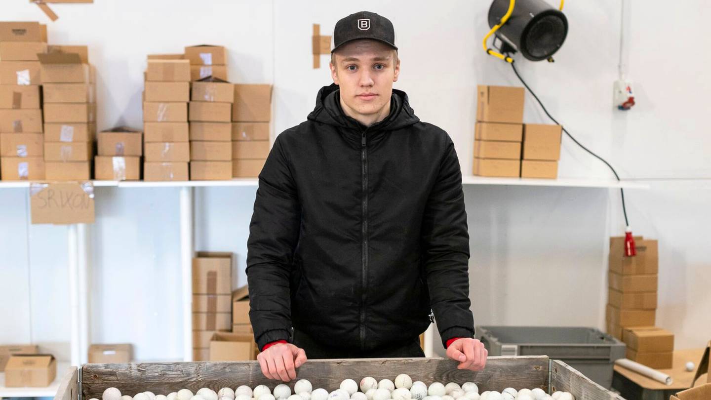 Viljami, 19, tekee jo puolen miljoonan euron liikevaihtoa golfpalloilla – vähättelijät kehottivat keräämään mieluummin tölkkejä