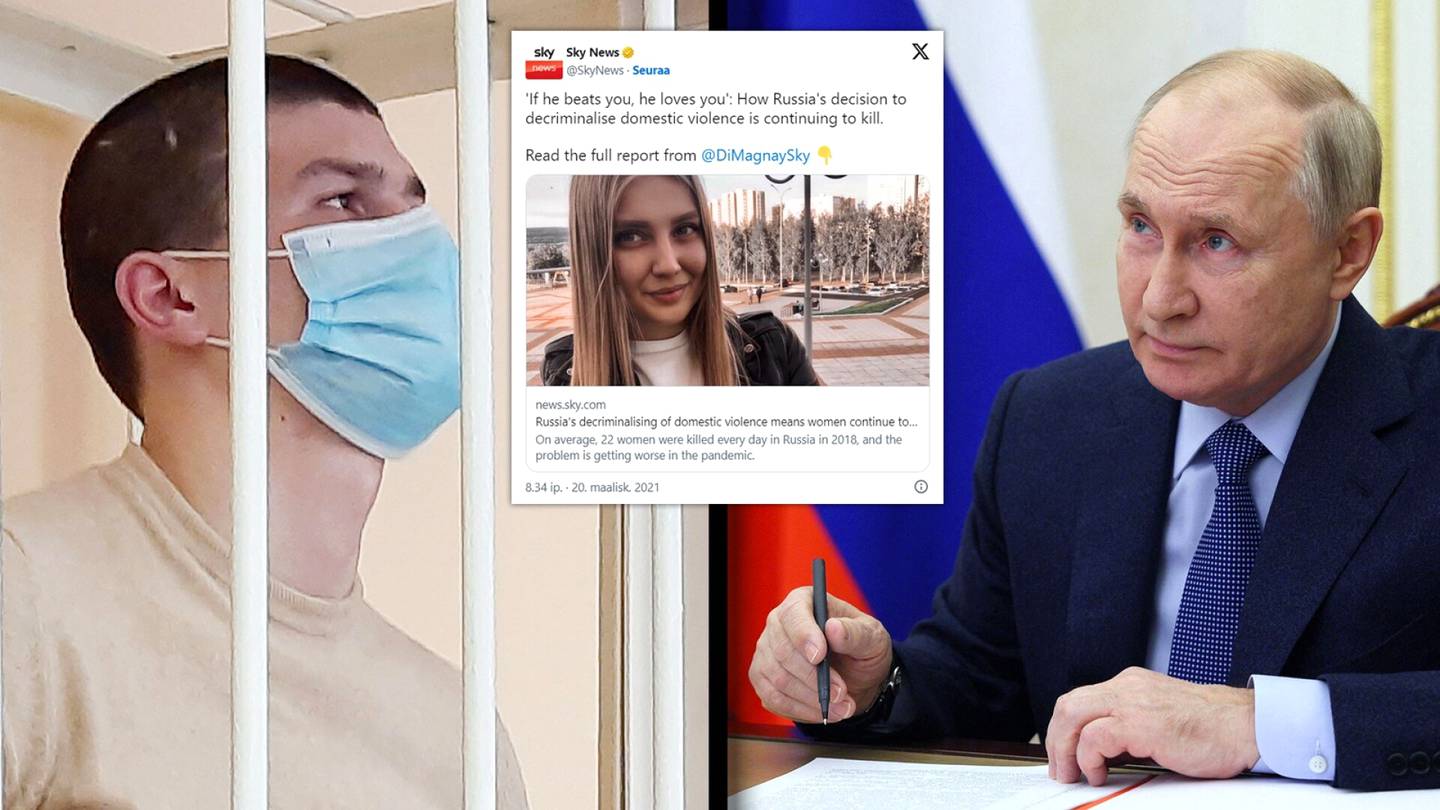 Ex-miesystävä kidutti ja murhasi Veran, 23 – Putin armahti miehen