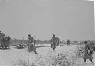Suomalaiset saivat Muurmannin radan osan haltuunsa Itä-Karjalassa jo syksyllä 1941.