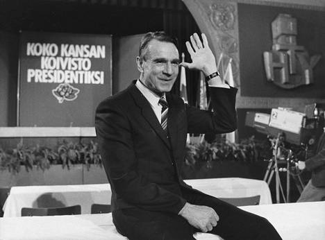 Mauno Koivisto nousi presidentiksi vaaleissa 1982.