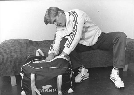 Veijo  Vannesluoma oli mukana Helsingin MM-kisoissa 1983 ja hyppäsi ennätyksensä 555 samana vuonna.