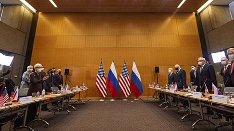 Venäjä ja Yhdysvallat ovat keskustelleet Genevessä Ukrainasta ja Euroopan turvallisuustilanteesta.