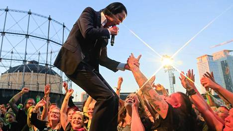 Lauluntekjiä Nick Cave on nähty Flow’ssa pariin otteeseen. Viimeksi hän esiintyi festivaalilla viime kesänä.