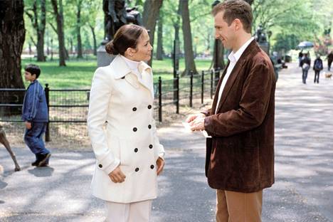Keskuspuistossa kuvattiin Jennifer Lopezin ja Ralph Fiennesin tähdittämää Unelmien Manhattan -elokuvaa vuonna 2002.