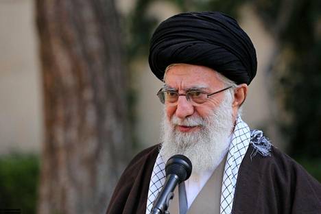 Iranin ylin johtaja Ali Khamenei puhui tiistaina valtion tv-kanavalla maata koettelevasta koronavirusepidemiasta.