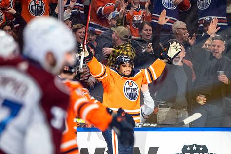 Tammikuun lopussa Oilersiin liittynyt Evander Kane on pelannut Edmontonissa nyt 39 ottelua ja tehnyt 20 maalia.