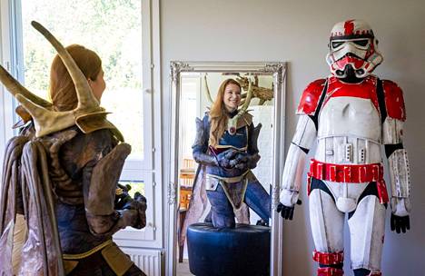 Marietta on tehnyt 3D-tulostimella myös muita Star Wars -hahmoja, kuten Storm Trooper -sotilaan.