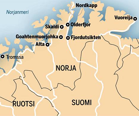 Pohjois-Norjasta tuli suomalaisten suosikkikohde: Eetu kertoo, miksi jo  ajomatkat ovat kokemus – pelkkä kuskinvaihto E6-tiellä tarjosi  odottamattoman näyn - Matkat - Ilta-Sanomat