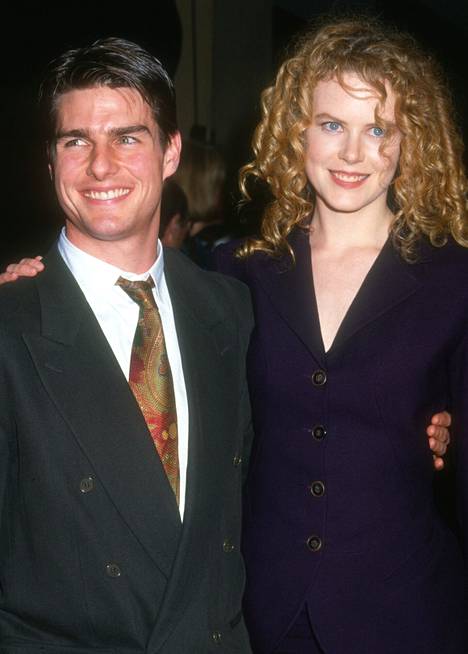 Nicole Kidman vierellään Tom Cruise.