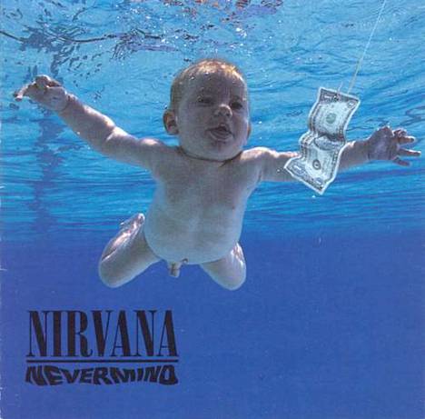 Näin alaston vauva päätyi Nirvanan legendaarisen Nevermind-levyn kanteen –  Kurt Cobainilla oli aluksi mielessä rajumpi idea - Viihde - Ilta-Sanomat