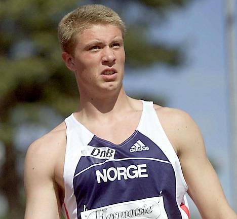 Thorkildsen kilpaili Suomessa ensi kertaa Kuortaneella kesäkuussa 2001.