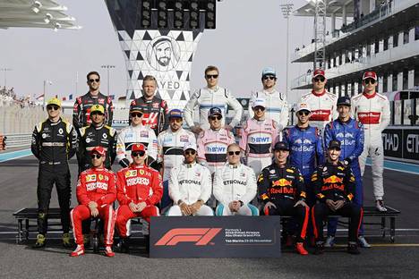 Tässä he ovat – kaikki F1-kuskit kaudelle 2019 selvillä - Formula 1 -  Ilta-Sanomat