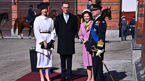 Presidenttipari on kohdannut Ruotsin kuningasparin valtiovierailulla.
