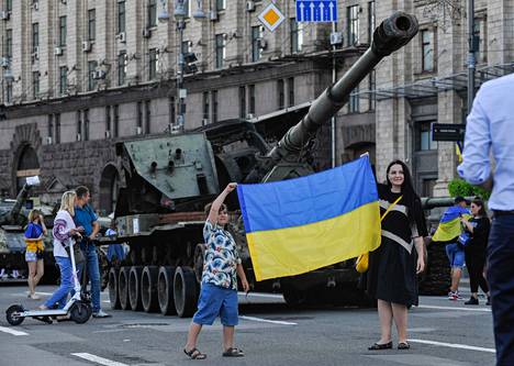 Näin sujui Ukrainan itsenäisyyspäivä sodan keskellä - Ulkomaat -  Ilta-Sanomat