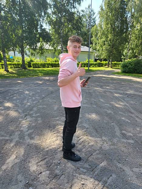 Kadonnut Rasmus Takaluoma on iältään 16-vuotias.