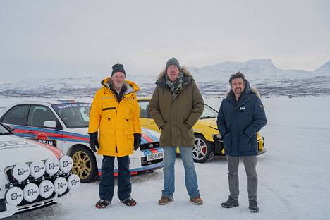 James May, Jeremy Clarkson ja Richard Hammond tekevät hurjan matkan Norjasta Suomeen.