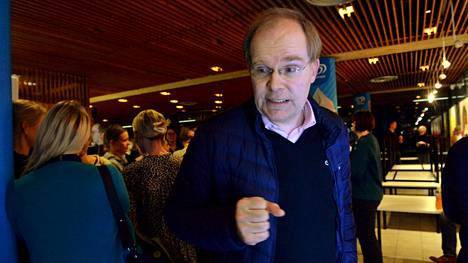 HSK:n uusi puheenjohtaja Mikael Nyberg ei halunnut puhua medialle.